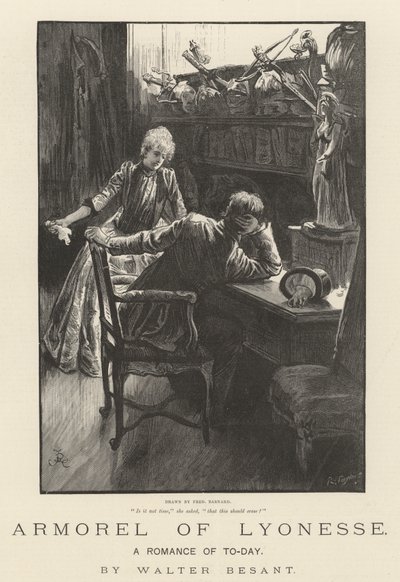 Armorel of Lyonesse, A Romance of To-Day, by Walter Besant by Frederick Barnard